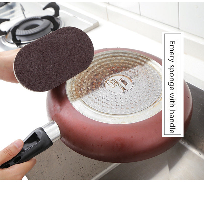 Emery Kitchen Cleaning Sponge with Scrub Brush by HitMyNeed