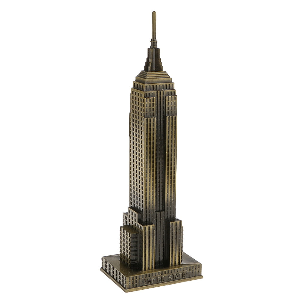 Empire State Building Bronze Miniature Decor 22cm by HitMyNeed