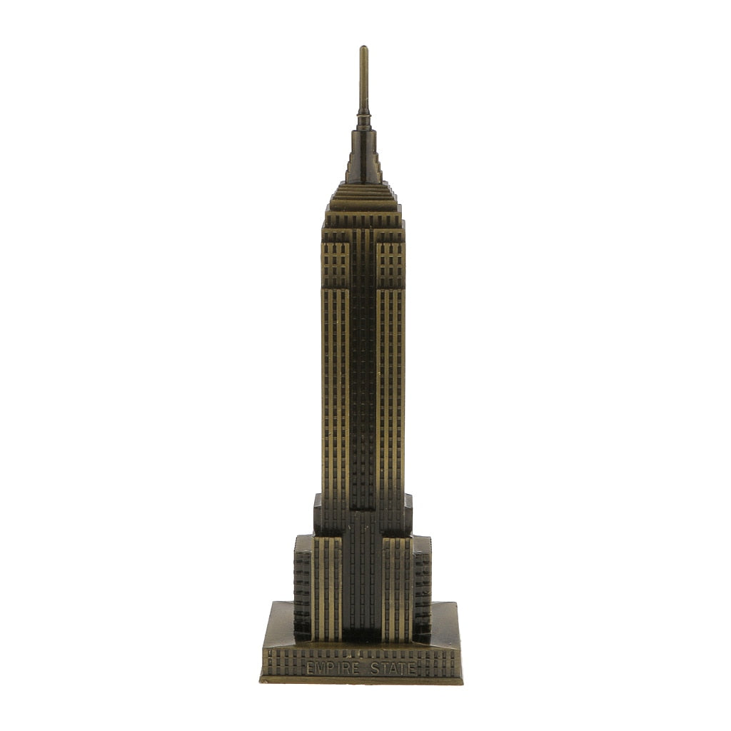 Empire State Building Bronze Miniature Decor 22cm by HitMyNeed