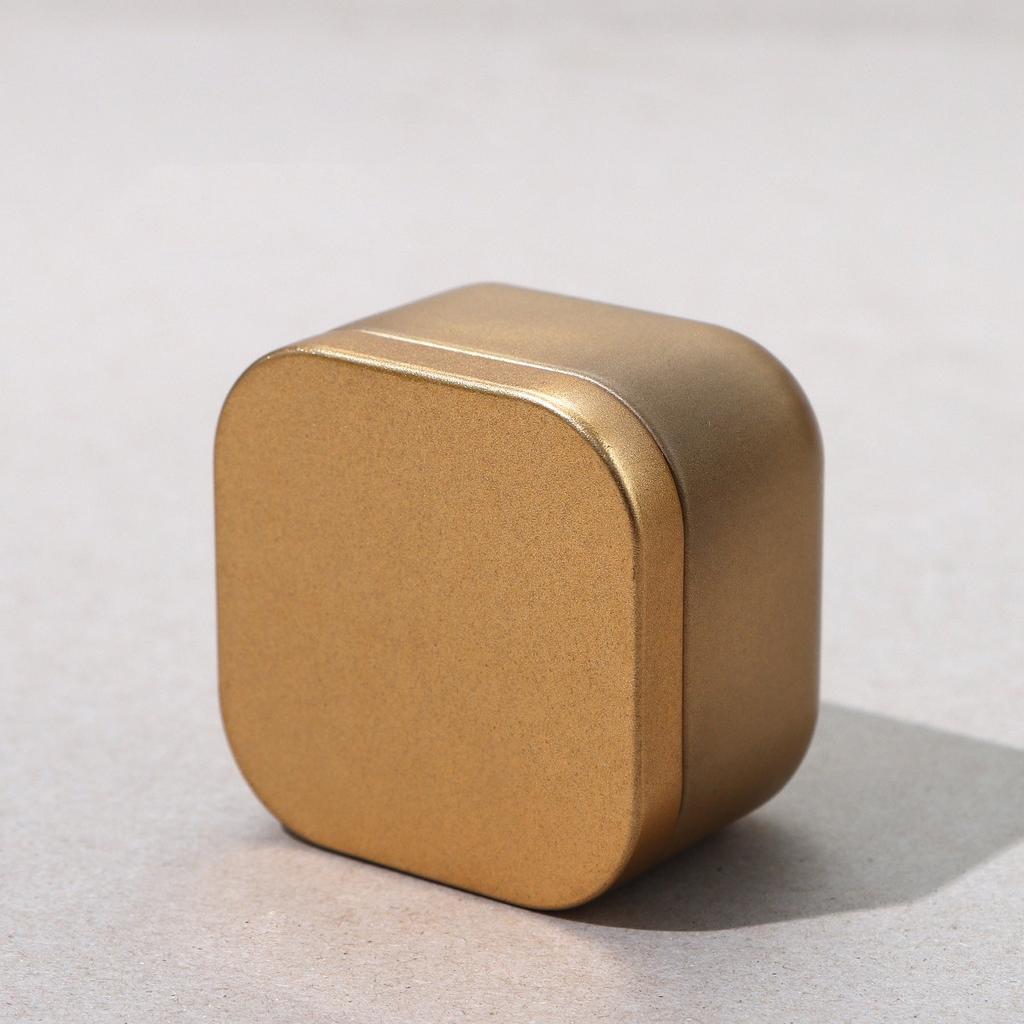 Empty 50ml Metal Candle Tins Set of 12 gold by HitMyNeed
