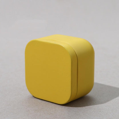 Empty 50ml Metal Candle Tins Set of 12 yellow by HitMyNeed