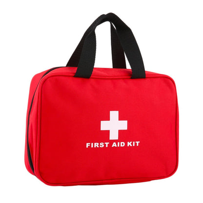 Empty Red First Aid Bag with Organizer Pockets by HitMyNeed