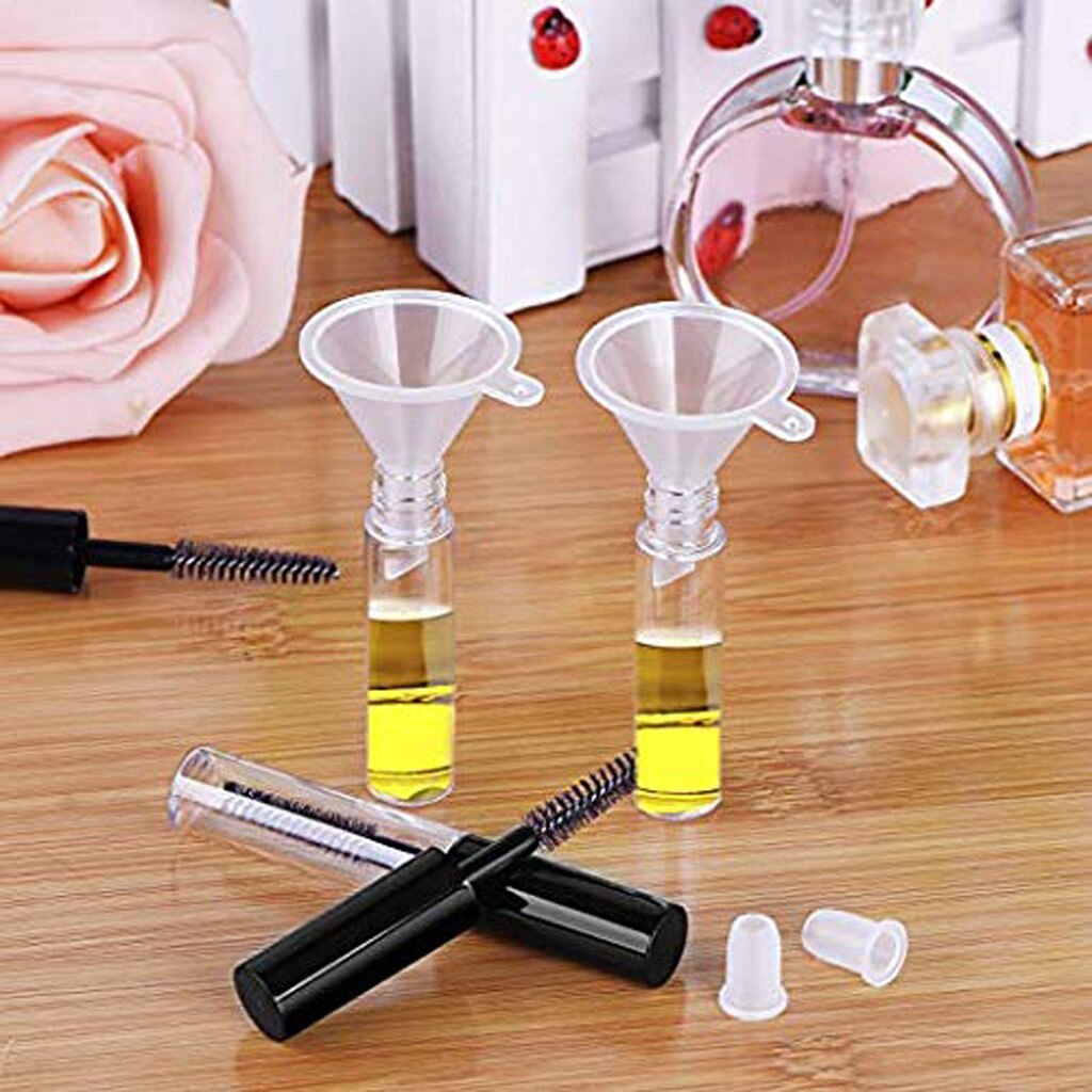 Empty Refillable Mascara Tubes with Funnels (3 Pack) by HitMyNeed