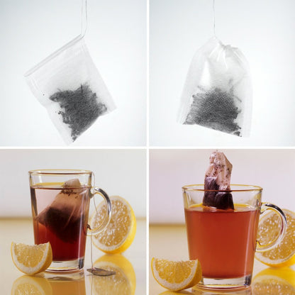 Empty Tea Filter Bags 5.5x7cm (Pack of 100) by HitMyNeed
