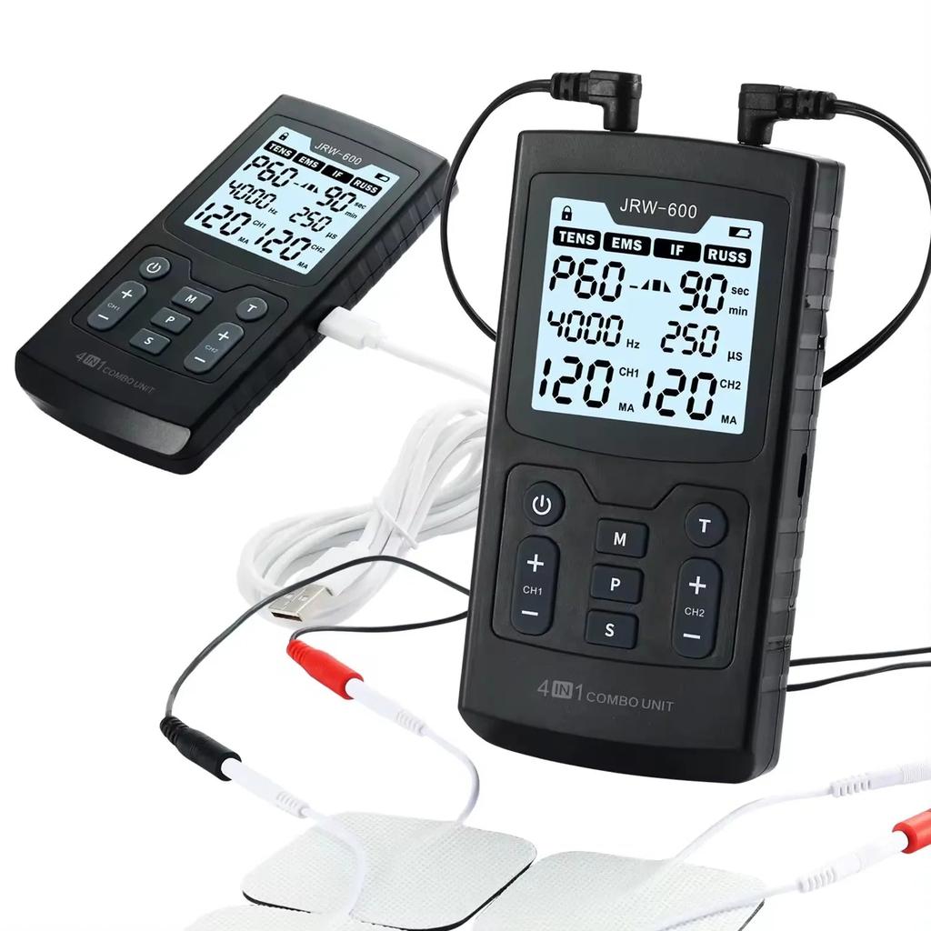 EMS IFT TENS RUSS 4-in-1 Physiotherapy Stimulator by HitMyNeed
