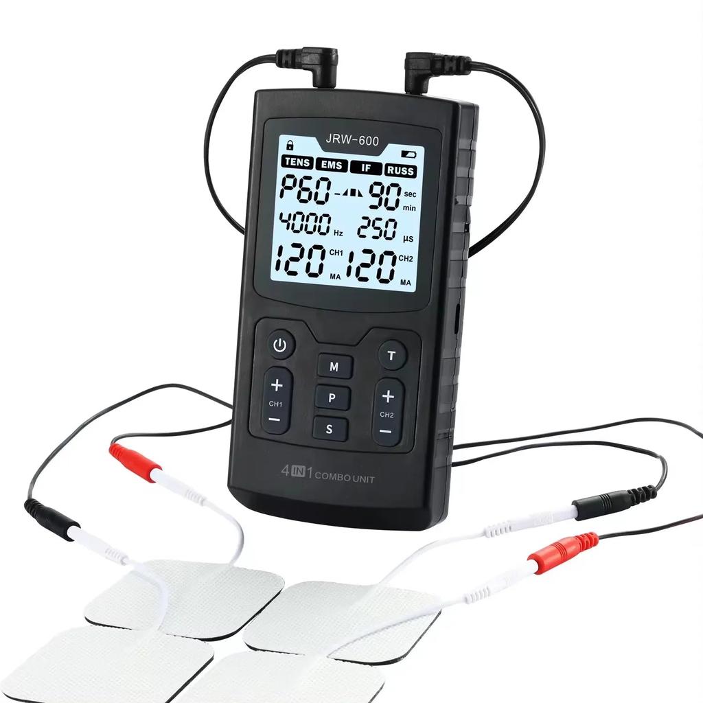 EMS IFT TENS RUSS 4-in-1 Physiotherapy Stimulator by HitMyNeed