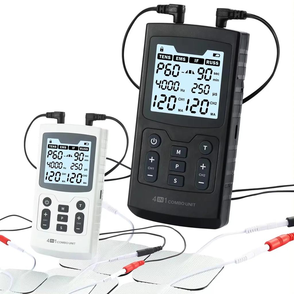 EMS IFT TENS RUSS 4-in-1 Physiotherapy Stimulator by HitMyNeed