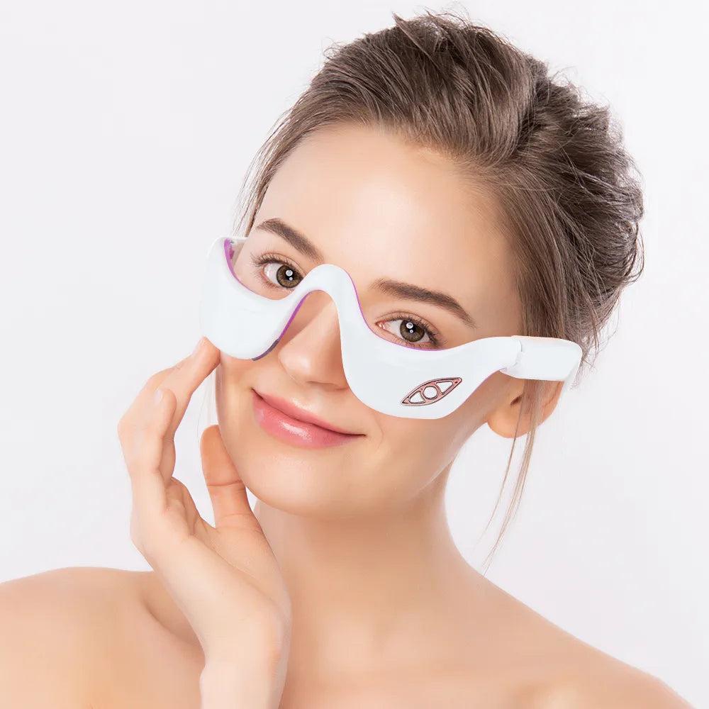 EMS Microcurrent Heating Eye Massager for Fatigue & Lines by HitMyNeed
