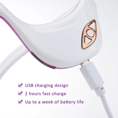 EMS Microcurrent Heating Eye Massager for Fatigue & Lines by HitMyNeed