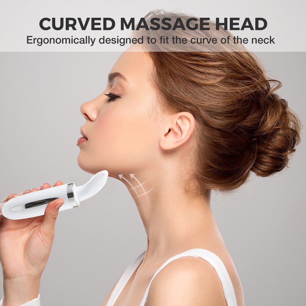 EMS Neck & Face Massager with LED Light Therapy by HitMyNeed