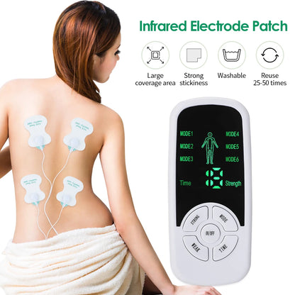 EMS TENS Electric Muscle Stimulator Body Massager by HitMyNeed