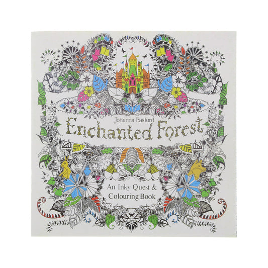 Enchanted Forest Adult Coloring Book, 24 Pages by HitMyNeed