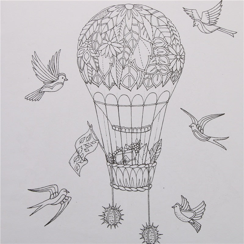Enchanted Forest Adult Coloring Book, 24 Pages by HitMyNeed