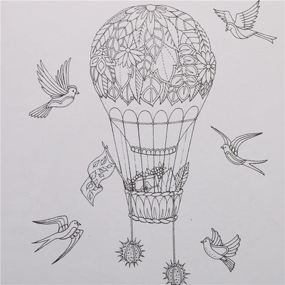 Enchanted Forest Adult Coloring Book, 24 Pages by HitMyNeed