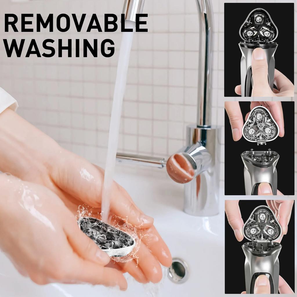 ENCHEN Blackstone Type-C Rotary Shaver for Men by HitMyNeed