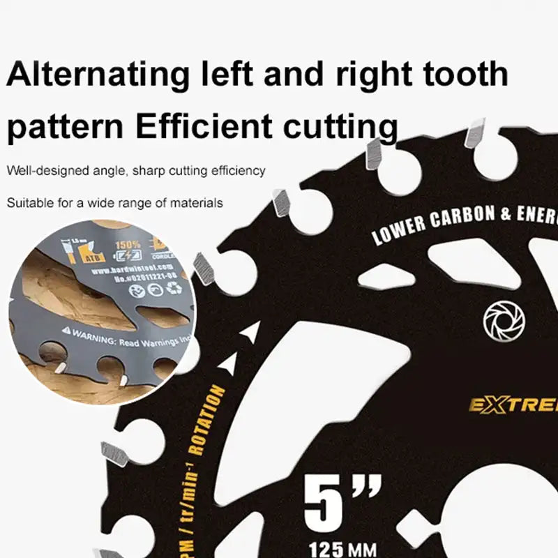 Energy Saving Lithium Wood Cutting Saw Blades by HitMyNeed