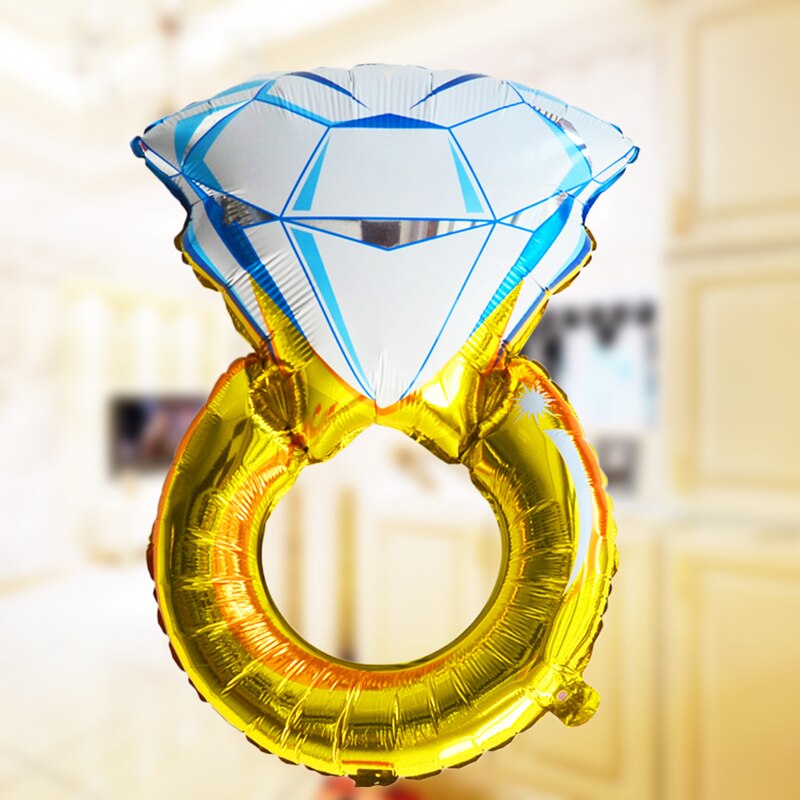 Engagement Ring Foil Balloon 43 inch by HitMyNeed