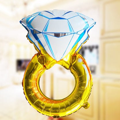 Engagement Ring Foil Balloon 43 inch by HitMyNeed