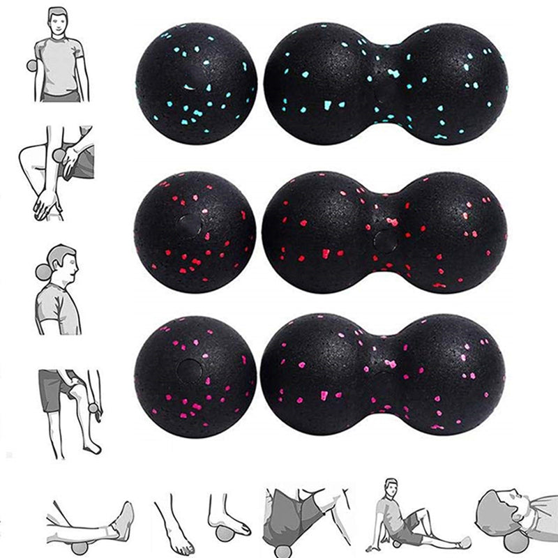 EPP Peanut Massage Ball for Myofascial Release by HitMyNeed