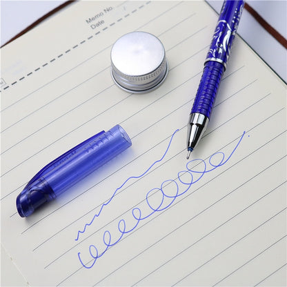 Erasable Gel Pen Set with 10 Refills and Eraser by HitMyNeed
