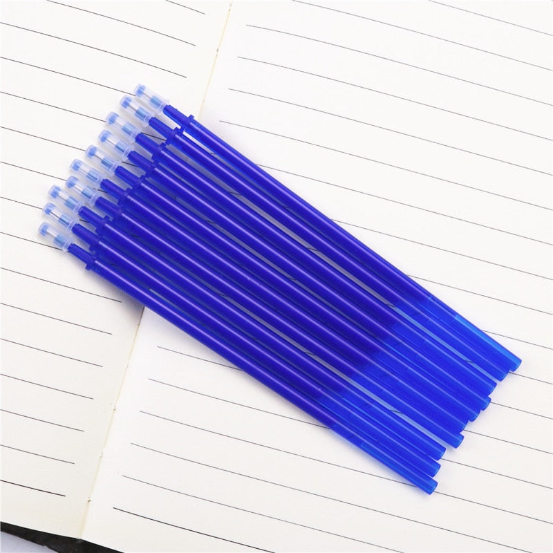 Erasable Gel Pen Set with 10 Refills and Eraser by HitMyNeed