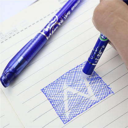Erasable Gel Pen Set with 10 Refills and Eraser by HitMyNeed