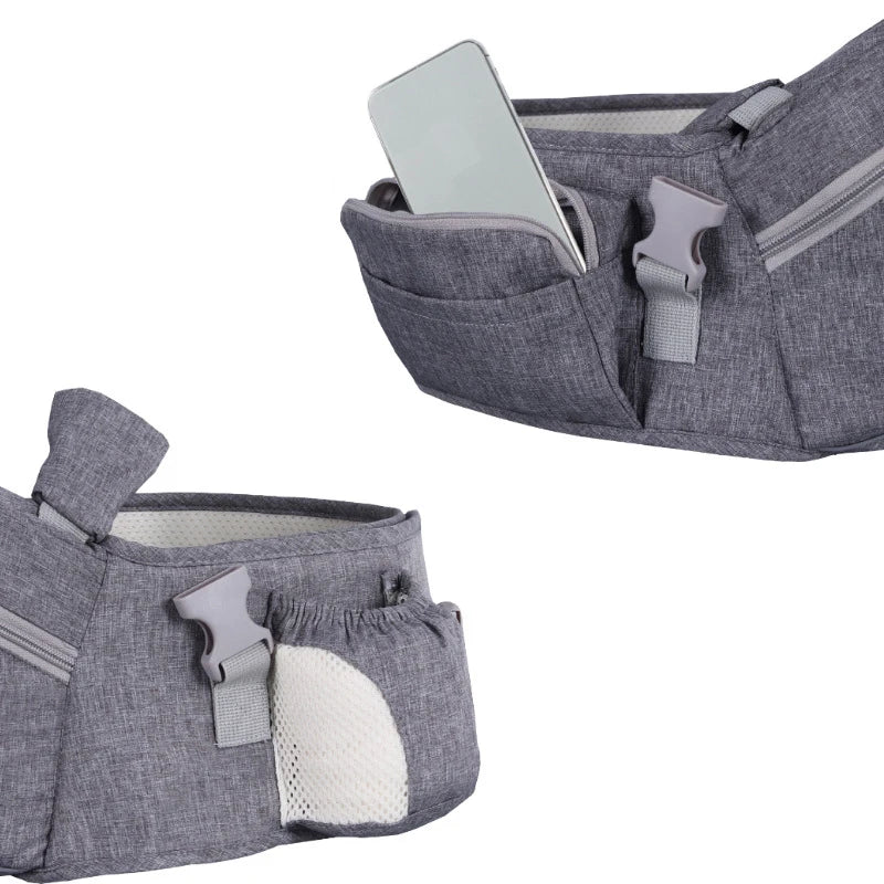 Ergonomic Baby Carrier with Hip Seat & Waist Support by HitMyNeed