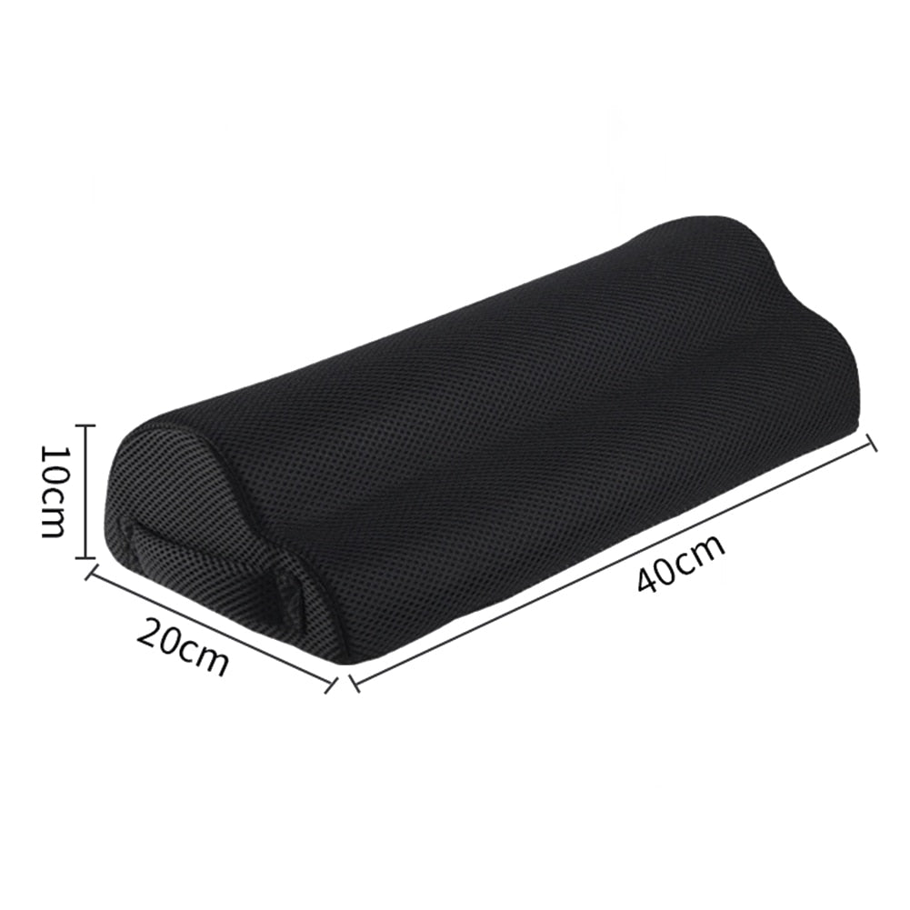 Ergonomic Foot Rest Soft Cushion for Desk Work by HitMyNeed