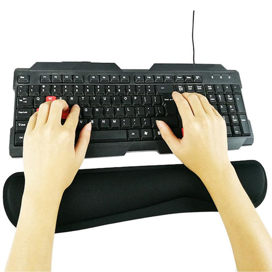 Ergonomic Keyboard Wrist Rest Memory Foam Pad by HitMyNeed