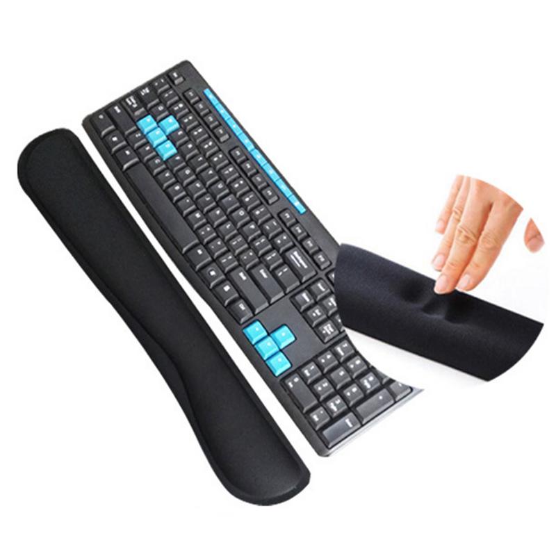 Ergonomic Keyboard Wrist Rest Memory Foam Pad by HitMyNeed