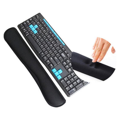 Ergonomic Keyboard Wrist Rest Memory Foam Pad by HitMyNeed