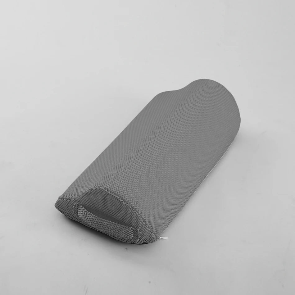 Ergonomic Memory Foam Foot Rest Pillow light-grey 40x20x10cm by HitMyNeed