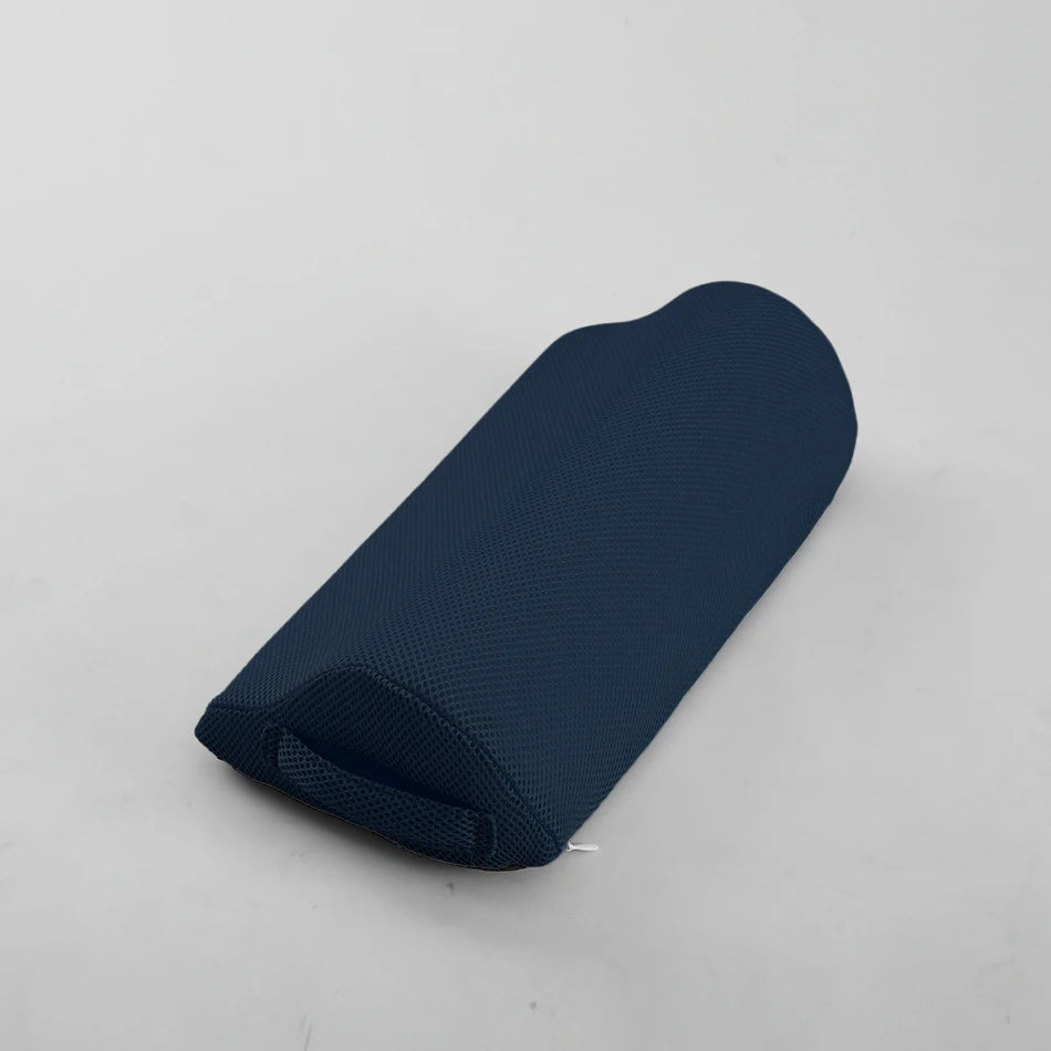Ergonomic Memory Foam Foot Rest Pillow navy-blue 40x20x10cm by HitMyNeed