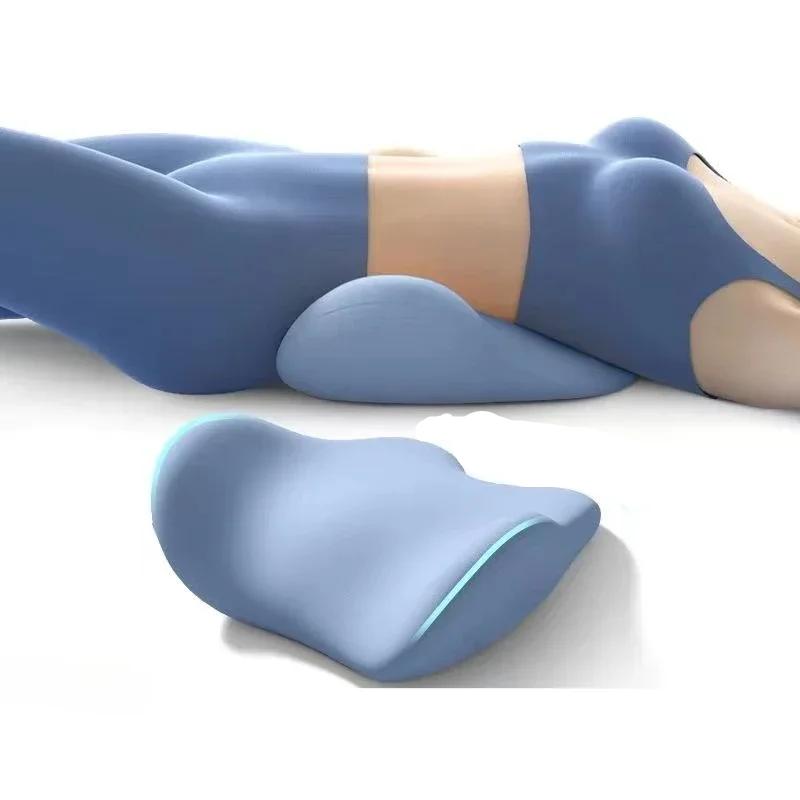 Ergonomic Memory Foam Lumbar Support Sleep Pillow by HitMyNeed