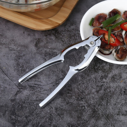 Ergonomic Metal Clam Opener Tool, 14cm by HitMyNeed