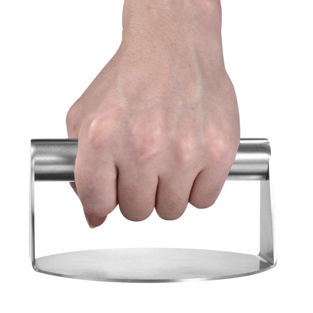 Ergonomic Stainless Steel Burger Smasher Press by HitMyNeed