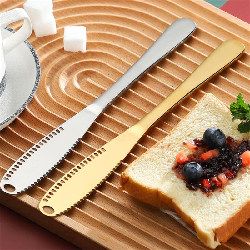 Ergonomic Stainless Steel Butter Spreader Knife by HitMyNeed