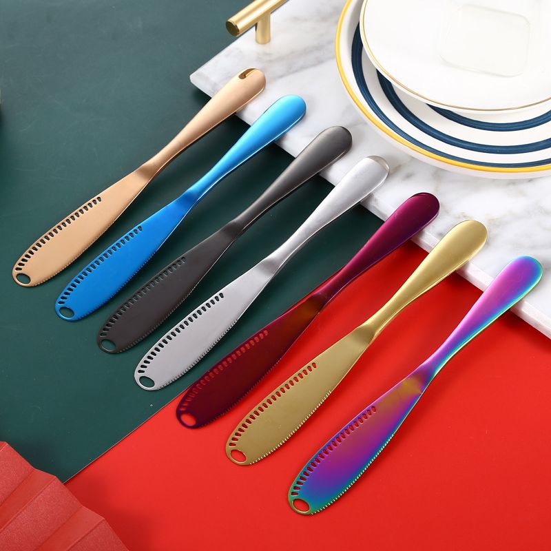 Ergonomic Stainless Steel Butter Spreader Knife by HitMyNeed