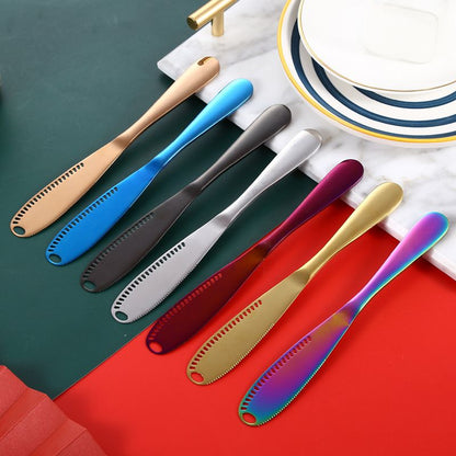 Ergonomic Stainless Steel Butter Spreader Knife by HitMyNeed
