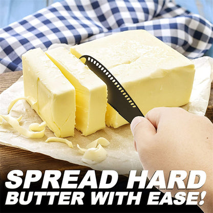 Ergonomic Stainless Steel Butter Spreader Knife by HitMyNeed
