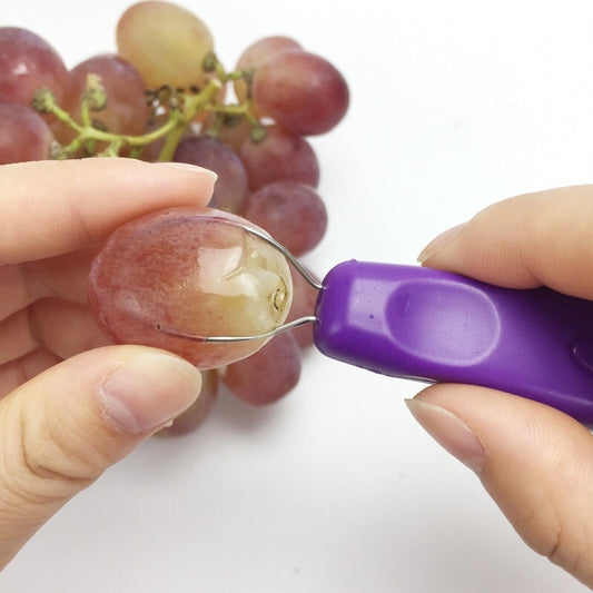 Ergonomic Stainless Steel Grape Peeler by HitMyNeed