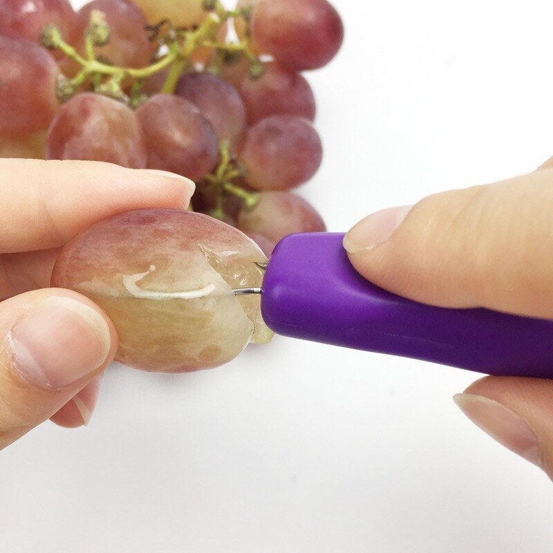 Ergonomic Stainless Steel Grape Peeler by HitMyNeed