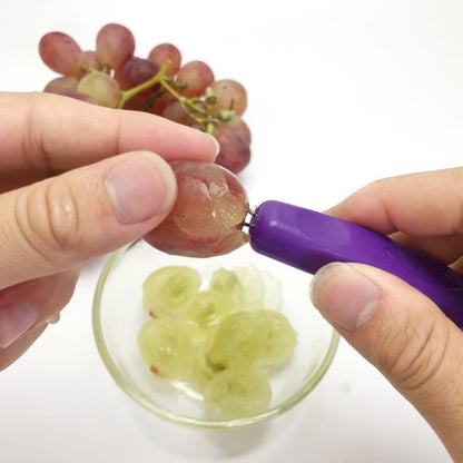 Ergonomic Stainless Steel Grape Peeler by HitMyNeed