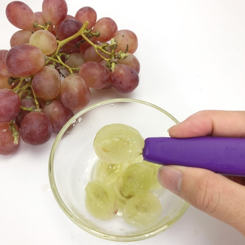 Ergonomic Stainless Steel Grape Peeler by HitMyNeed