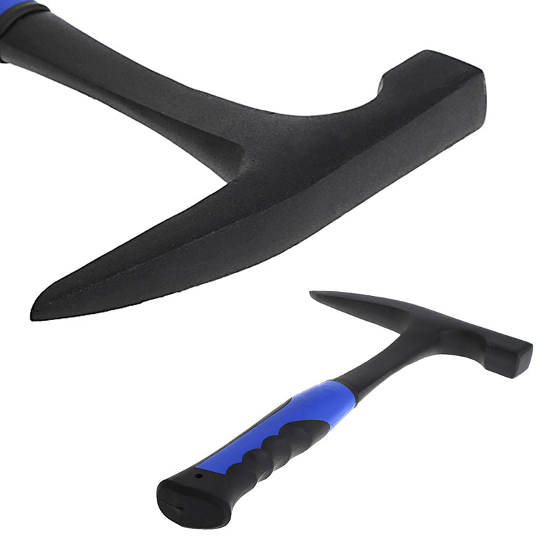 Ergonomic Two-Tipped Rock Pick Hammer by HitMyNeed