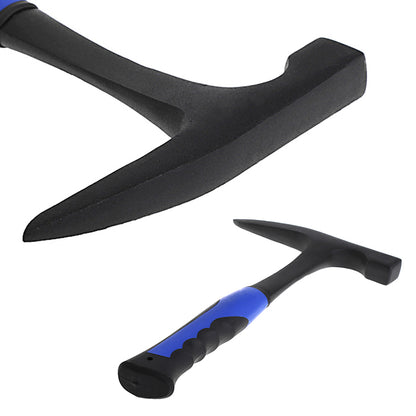 Ergonomic Two-Tipped Rock Pick Hammer by HitMyNeed
