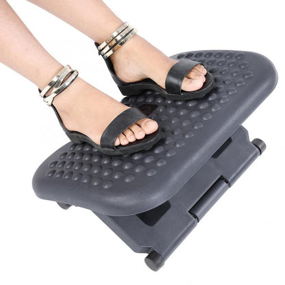 Ergonomic Under Desk Foot Rest, Adjustable Height by HitMyNeed