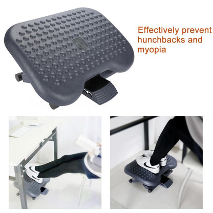 Ergonomic Under Desk Foot Rest, Adjustable Height by HitMyNeed