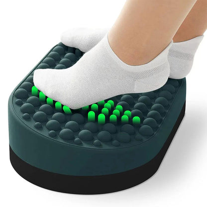 Ergonomic Under Desk Foot Rest with Massage Surface by HitMyNeed