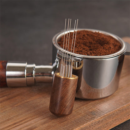 Espresso Coffee Stirrer Distributor and Leveler Tool by HitMyNeed